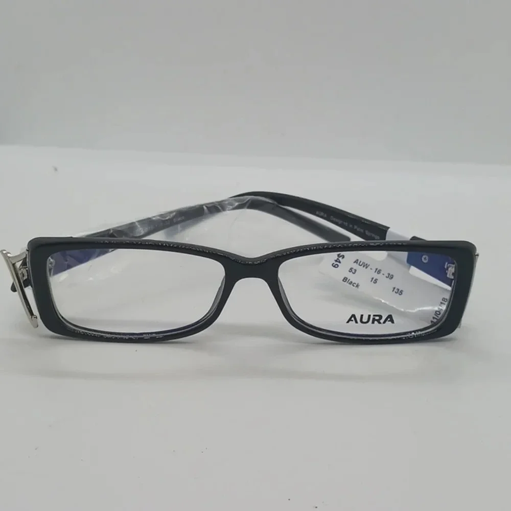 NWT 2 pair AURA eyeglass frames- AUW 16-50 & AUW 16-39